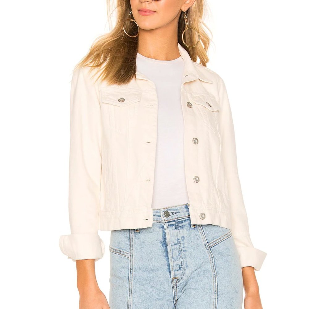 Free People | Rumors Denim Jacket - White